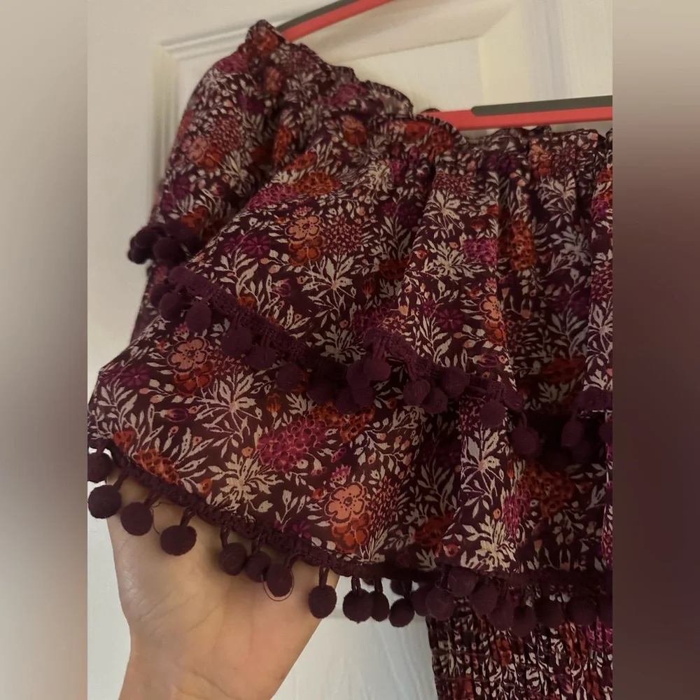 MISA Los Angeles Maribel Off-the-shoulder Midi Dress - Picture 3 of 12